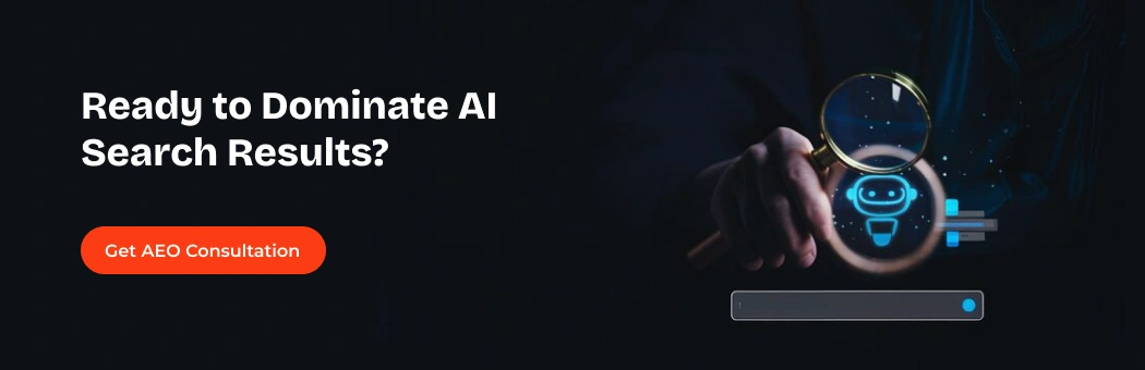 Ready to dominate AI search results? Get an AEO consultation from BoostronixX Ready to dominate AI search results? Get an AEO consultation from BoostronixX