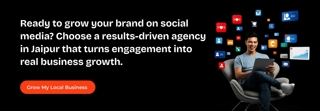 Ready to grow your brand on social media? Choose a results-driven agency in Jaipur