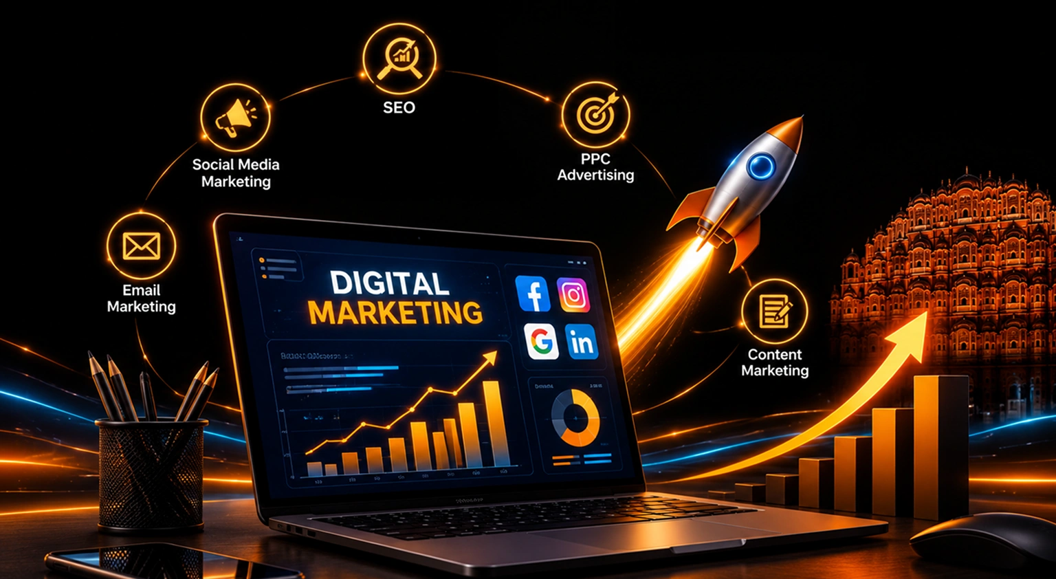 Top benefits of hiring a digital marketing company in Jaipur Top benefits of hiring a digital marketing company in Jaipur