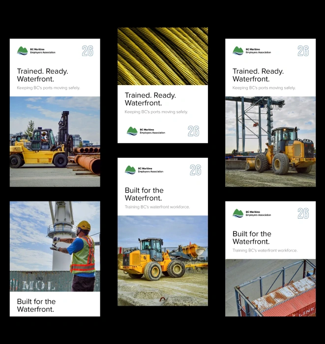 Brand identity design mockup three